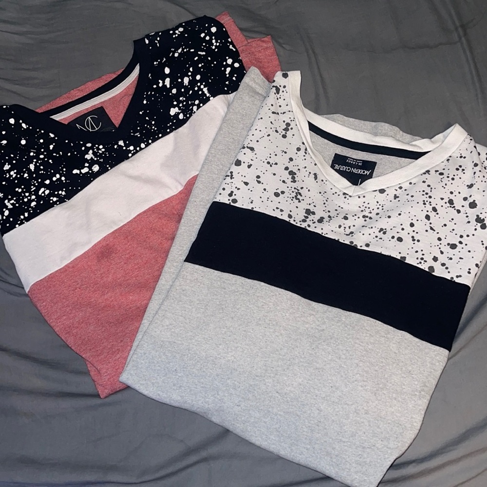 Two Men’s Modern Culture T-Shirts